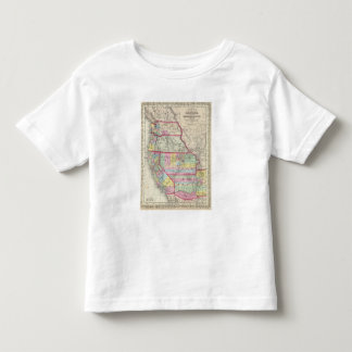 Camiseta De Bebé California, Oregon, Washington, Utah, New México