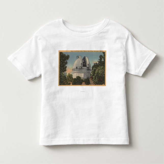 Camiseta De Bebé California - vista de la bóveda del Monte Wilson (Anverso)