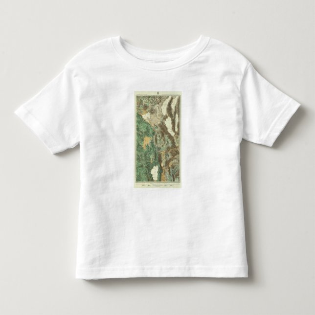 Camiseta De Bebé California y Nevada 2 (Anverso)