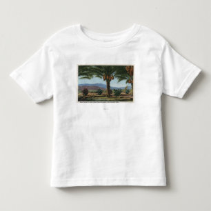 Camiseta De Bebé CaliforniaDates que crece en el Coachella