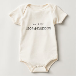 Camiseta De Bebé Call Me Stormageddon