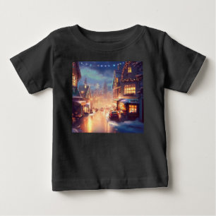 Camiseta De Bebé Calle 3 de la ciudad de los navidades