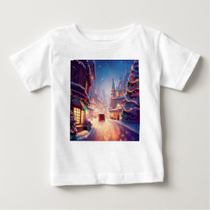 Camiseta De Bebé Calle 4 de la ciudad de los navidades
