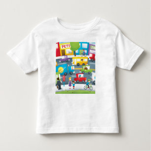 Camiseta De Bebé Calle de la ciudad