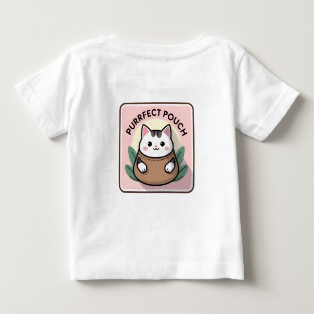 Camiseta De Bebé Calle de Vibes Urbanas Tee (Reverso)