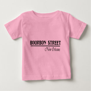 Camiseta De Bebé Calle New Orleans de Borbón