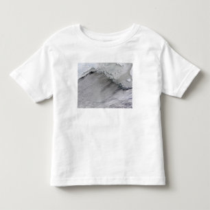 Camiseta De Bebé Calles del hielo marino y de la nube en el mar de