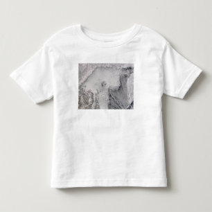 Camiseta De Bebé Calles del hielo y de la nube en el mar de Ojotsk