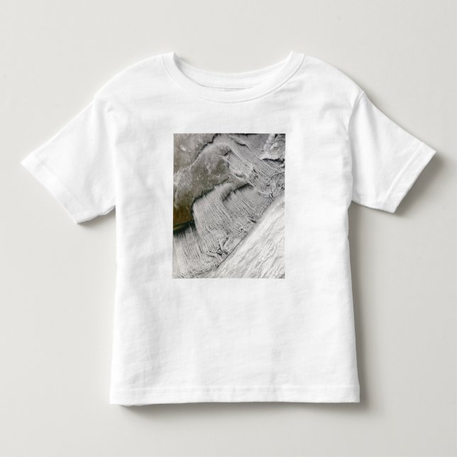 Camiseta De Bebé Calles nubladas frente a Nueva Inglaterra y las Ma (Anverso)