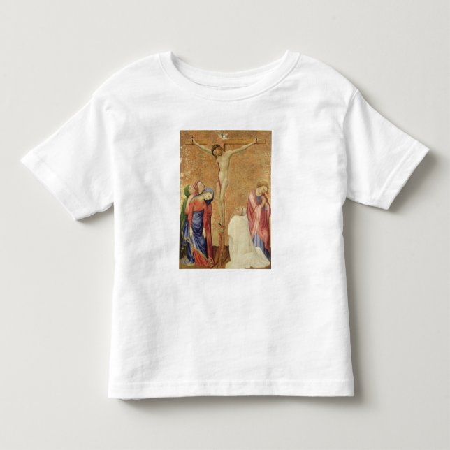 Camiseta De Bebé Calvary con un monje cartujo, 1389-95 (Anverso)