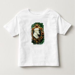 Camiseta De Bebé Camafeo que lleva el retrato de Charles I de