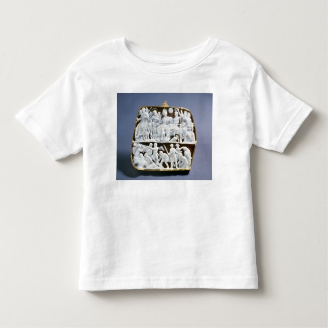 Camiseta De Bebé Camafeo romano del ónix, ANUNCIO del siglo I (Anverso)
