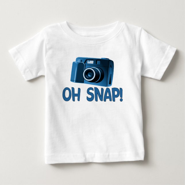 Camiseta De Bebé Cámara de ajuste (Anverso)