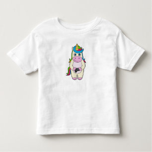 Camiseta De Bebé Cámara de Unicornio