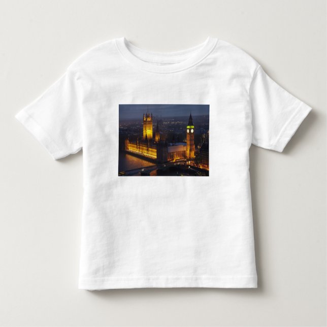 Camiseta De Bebé Cámara del Parlamento, Big Ben, Westminster (Anverso)