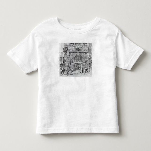 Camiseta De Bebé Cambio de Exeter que muestra la entrada (Anverso)
