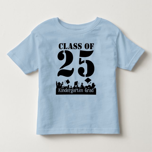 Camiseta De Bebé Cambio de grado preescolar a año correcto (Anverso)