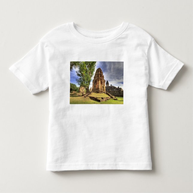 Camiseta De Bebé Camboya, Angkor Wat. Vista del Templo de Bakong. (Anverso)