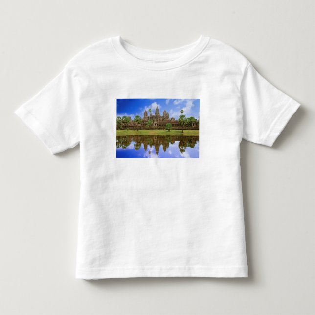 Camiseta De Bebé Camboya, Kampuchea, templo de Angkor Wat. (Anverso)