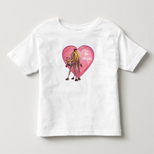 Camiseta De Bebé Camel El día de San Valentín