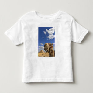 Camiseta De Bebé Camello frente a las pirámides de Giza, Egipto,