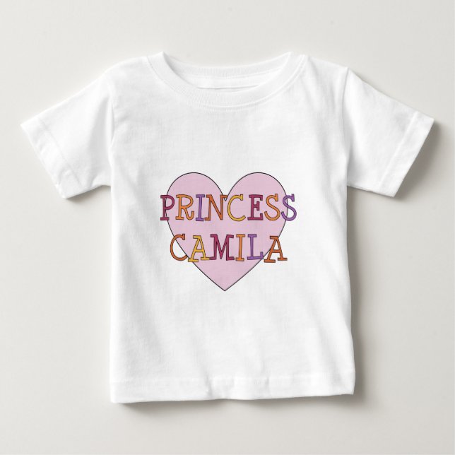 Camiseta De Bebé Camila (Anverso)