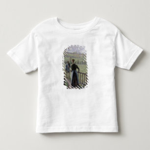 Camiseta De Bebé Camille Pissarro   La mujer con los ganeses, 1895