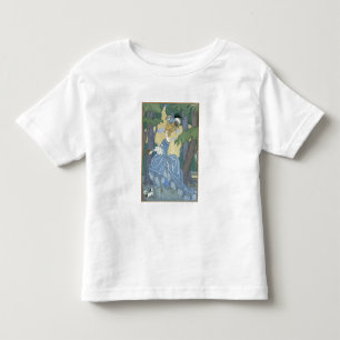 Camiseta De Bebé Camine en el bosque, ilustracion para los 'Fetes