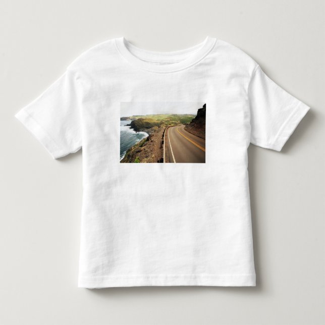 Camiseta De Bebé Camino costero (Anverso)