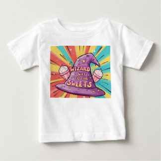 Camiseta De Bebé Camino de brujo de Haloween a los dulces