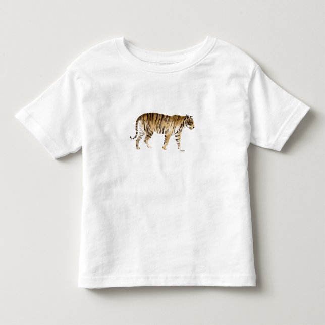 Camiseta De Bebé Camino de tigres acuáticos (Anverso)