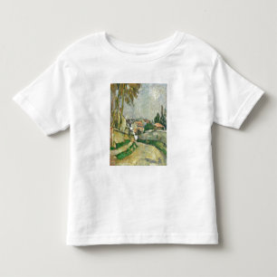 Camiseta De Bebé Camino del pueblo, 1879-82 (aceite en lona)