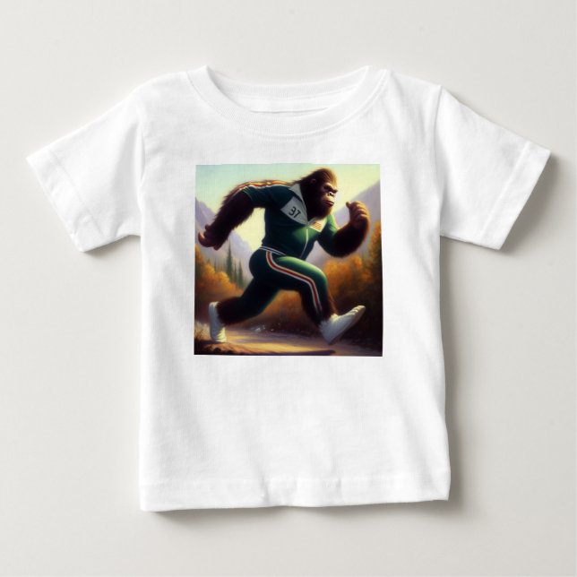 Camiseta De Bebé Camino Grande Corriendo (Anverso)