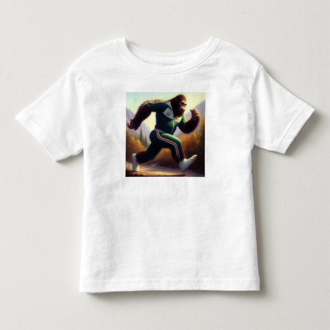 Camiseta De Bebé Camino Grande Corriendo (Anverso)