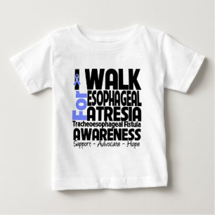 Camiseta De Bebé Camino para la conciencia del esófago de la