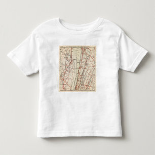 Camiseta De Bebé Caminos de la bicicleta en Nueva York y