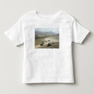 Camiseta De Bebé Caminos rugosos transversales de la montaña de