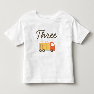 Camiseta De Bebé Camión basurero del partido de cumpleaños de const