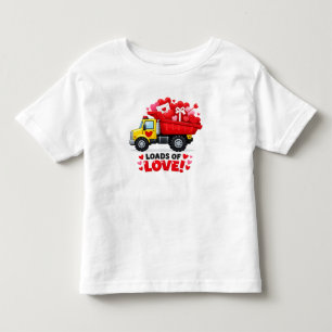 Camiseta De Bebé Camión Cargas de Amor