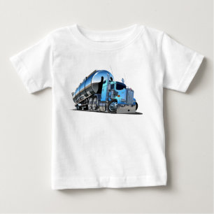 Camiseta De Bebé camión de combustible para personalizados
