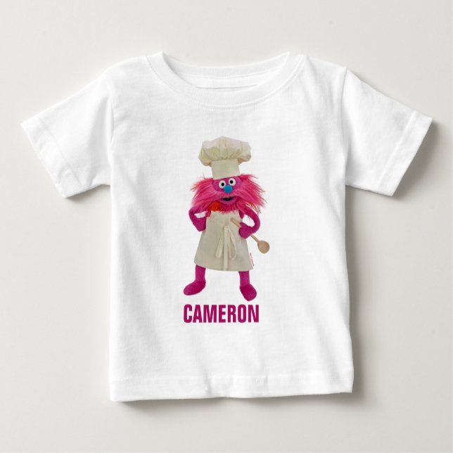 Camiseta De Bebé Camión de comida de monstruo de Cookie | Posología (Anverso)