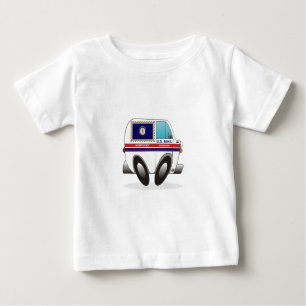 Camiseta De Bebé Camión de correo KENTUCKY