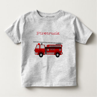 Camiseta De Bebé Camión de fuego para los niños pequeños