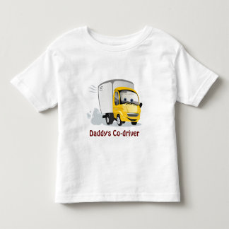 Camiseta De Bebé ¡Camión de Personalizado Amarillo para niños!