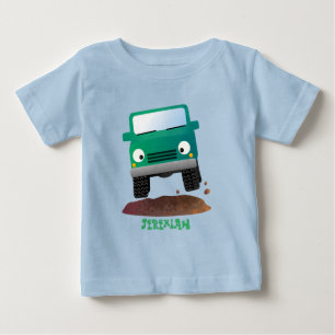 Camiseta De Bebé Camión de personalizado de vehículos 4X4 fuera de 