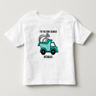 Camiseta De Bebé Camión de volcado del portador de anillo