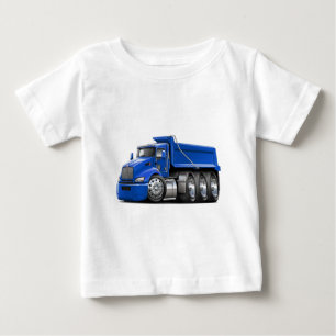 Camiseta De Bebé Camión del azul de Kenworth T440