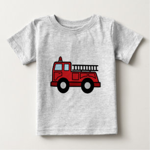 Camiseta De Bebé Camión del vehículo de la emergencia del Firetru