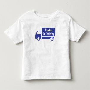 Camiseta De Bebé Camión en formación de camioneros