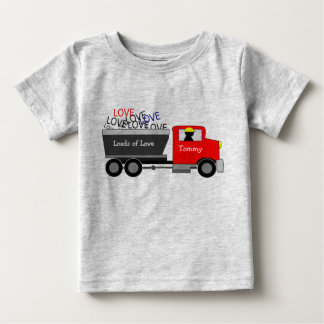 Camiseta De Bebé Camión "Loads Love"